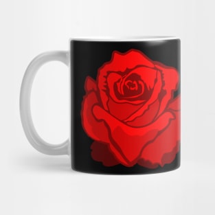 Red Rose Mug